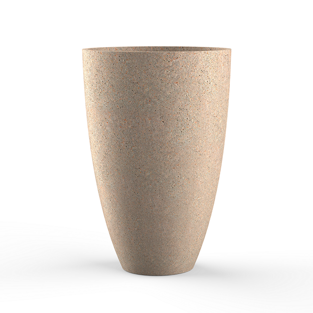 Tmavší pískový beton