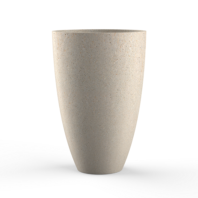 Světlý pískový beton